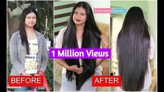 My Hair Journey | How I Grew My Hair? From Short & Thin to Long & Thick hair|Sushmita's diaries