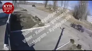 расстрел легковушки бмп-2 под Киевом, 7.03.2022