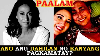 PAALAM MS.  CHERIE GIL, Namatay sa edad na 59