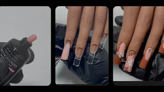 Watch Me Work: Polygel Nails With Tips | Polygel Application & Fall Nail Art