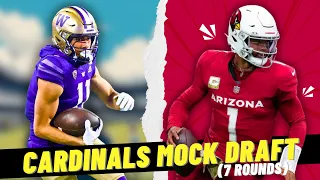 2024 Arizona Cardinals NFL Mock Draft | Rebuilding the Cardinals...