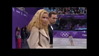 Алина Загитова реакция тренеров на олимпийский прокат, ZAGITOVA   SP Olympics2018  coach reaction