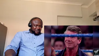 The Rock, Stonecold and Mr Mcmahon segment. Vince Kisses ass|#AN AFRICAN REACTION