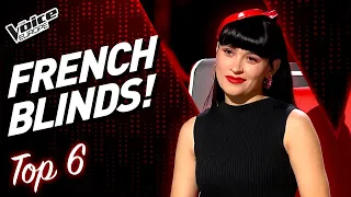 Amazing FRENCH Blind Auditions on The Voice! | TOP 6
