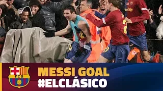 Best Goal | El Clásico 2008 | Leo Messi