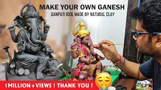 Making Of Ganpati Clay Idol | Fully Detailed