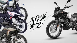 VICTORY MRX ARIZONA 200 VS SYM NH TRAZER 190I VS AKT TT DS 200 VS XPULSE 200 - FICHA TECNICA