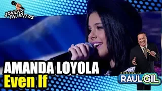 AMANDA LOYOLA canta "MercyMe - Even If" | JOVENS TALENTOS 2018 | RAUL GIL