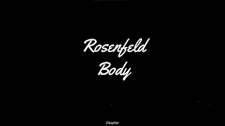 Rosenfeld - Body [Letra/Español]