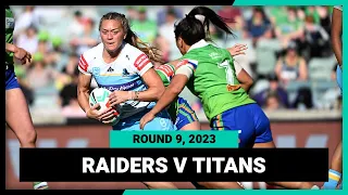 Canberra Raiders v Gold Coast Titans | NRLW 2023 Round 9 | Full Match Replay