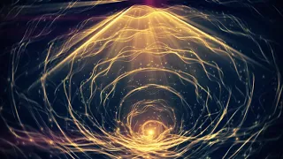 4K Golden Spiral Spin - Moving Background #AAVFX Live Wallpaper