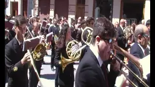 Entrada Banda Ateneo Musical Cullera. 10/04/2016 Director: Ferrer Ferran.