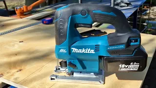 Обзор аккумуляторного лобзика  Makita DJV184Z