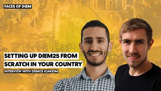 Setting up DiEM25 in your country from scratch — an interview with Demos Ioakeim (Cyprus)