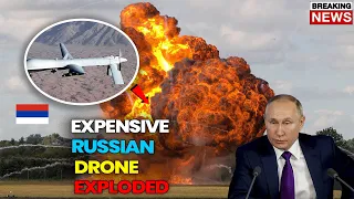 BIG EXPLOSION! Ukrainians Destroyed $7M Worth Russian Drone!