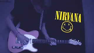 Nirvana - In Bloom (Full Electric Guitar And Bass Cover) - Kurt Cobain and Krist Novoselic