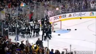 Los Angeles Kings Win The Stanley Cup 2014 - Alec Martinez Second Overtime Goal