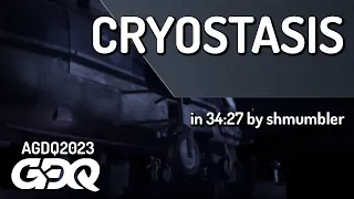 Cryostasis by shmumbler in 34:27 - Awesome Games Done Quick 2023