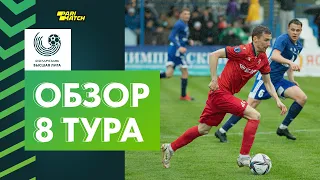 Обзор игр 8-го тура «Беларусбанк – Высшей лиги»