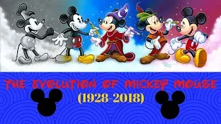 #mickey90 The Evolution of Mickey Mouse (1928-2018)