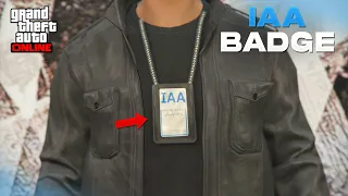 *SOLO* SAVE IAA BADGE ON ANY OUTFIT IN GTA ONLINE! (Easy IAA Badge Glitch)