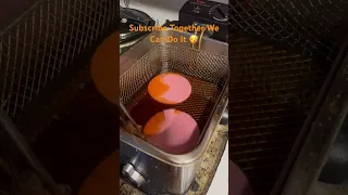 New Technique Thick Cut All BEEF Bologna Deep Fry Everything #food #homemade #meat #thickness