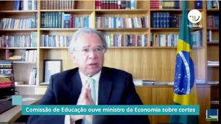 Comissão de Educação ouve Paulo Guedes sobre cortes no ensino superior - 01/06/21