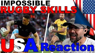 American Coach Reacting to IMPOSSIBLE RUGBY SKILLS