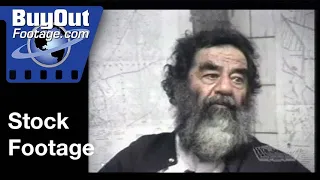 Capture of Saddam Hussein 2003 | Stock Footage