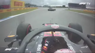 F1 2019 Germany Gasly Collides With Albon Onboard