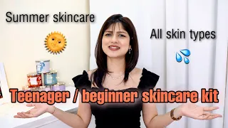 🌞Summer skincare kit for beginners / teenagers : All skin types | Manasi Mau