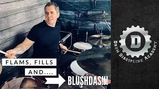 FLAMMED FILL PHRASING Lesson Series pt.1//Jeff Bowders–DRUM DISCIPLINE ACADEMY