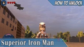 LEGO Marvel's Avengers How to Unlock Superior Iron Man in Manhattan