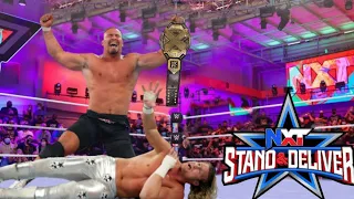 WWE stand and deliver 02 April 2022 full highlights - NXT stand and deliver 2022 highlights.