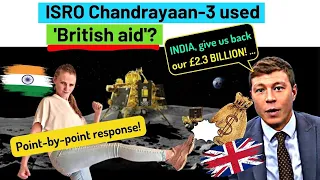 ISRO Chandrayaan-3 used British aid? GB News [Can Indians Question You? E-28] Karolina Goswami