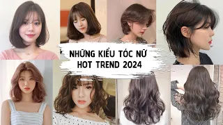Các kiểu tóc nữ đẹp 2023 | Những kiểu tóc nữ Hot trend 2024