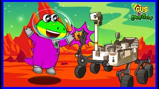 Educational Mars Mission!! Gus Meets Mars Rovers!