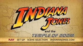 Indiana Jones and the Temple of Doom (1984) DVD Menu