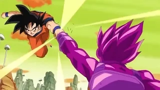 DB Super [Ep 46] Base Goku vs. Copy Vegeta