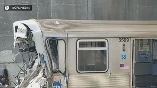 Everyone on board CTA Yellow Line train injured in crash