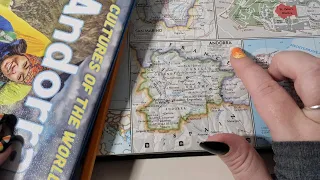 ASMR ~ Andorra History & Geography ~ Soft Spoken Map Tracing Page Turning