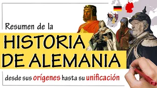Historia de ALEMANIA - Resumen | Desde sus orígenes hasta la UNIFICACIÓN DE ALEMANIA.