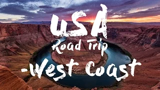 USA Road Trip 2016 - West Coast (Phantom 3 Proffesional) [4K]