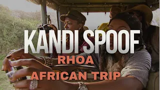 Kandi Burruss is back with another spoof of RHOA trip! #RHOA