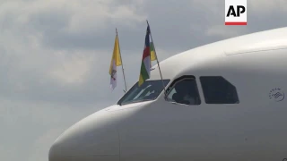 Pope leaves Central African Republic