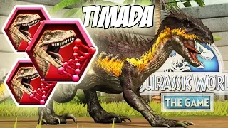 EL TIMO DEL ADN DE INDORAPTOR!!! ADN DE SUPERHIBRIDO QUE NO ES EL CORRECTO Jurassic World El Juego