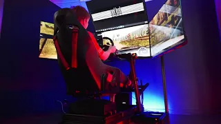 Next Level Racing F-GT Elite Cockpit with Motion on Dirt Rally 2.0