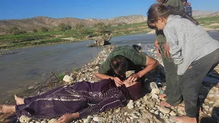 Courage and humanity, the miraculous rescue of a young woman by the shepherd family،