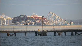 Baltimore residents react to Francis Scott Key Bridge collapse: "I crossed it twice yesterday"