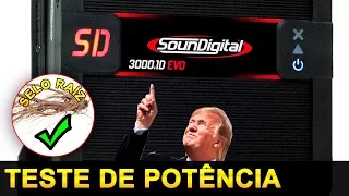 Teste de potência Soundigital SD3000